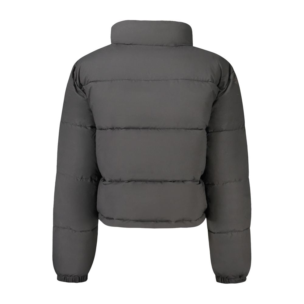 Guess Jeans Schwarze Polyesterjacken &amp; Mäntel