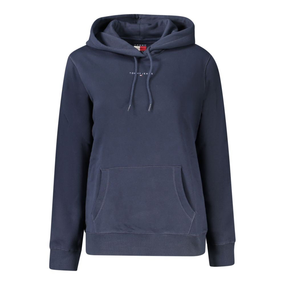 Tommy Hilfiger – Blauer Baumwollpullover für Damen