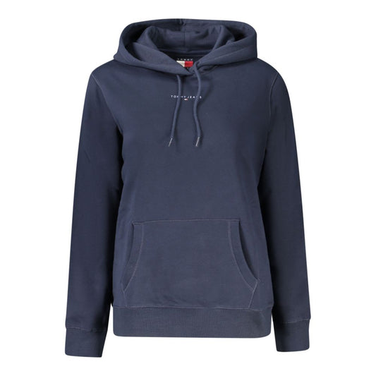 Tommy Hilfiger – Blauer Baumwollpullover für Damen