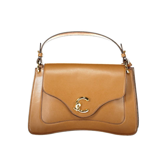 Coccinelle Braune Leder Damen Handtasche