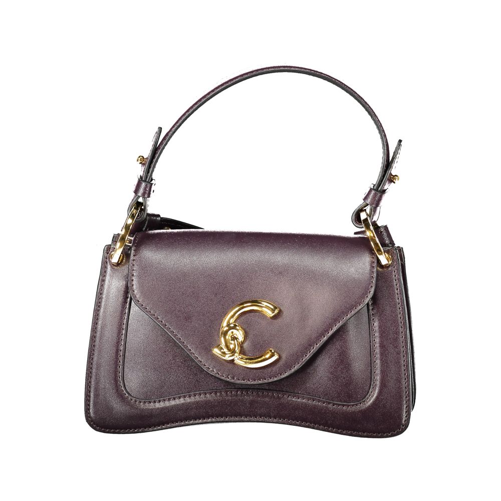 Coccinelle Lila Leder Damen Handtasche