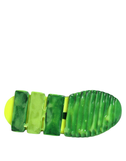 Dolce &amp; Gabbana Schwarz Weiß Slip On Sorrento Sneakers Schuhe