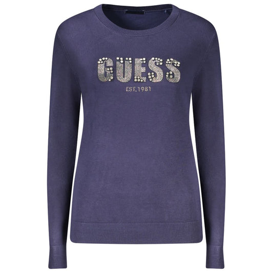 Guess Jeans Blauer Viskose-Pullover für Damen
