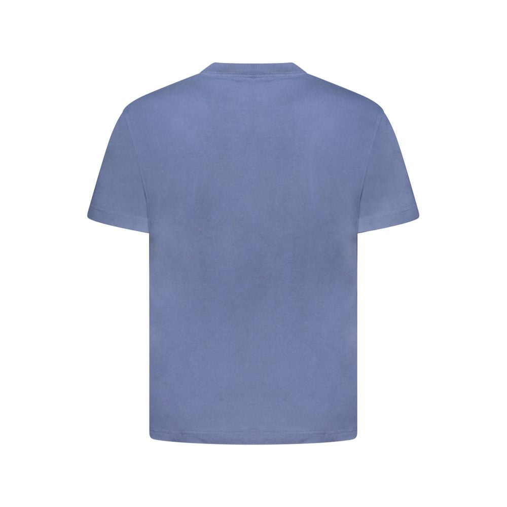Vans – Blaues Herren-T-Shirt aus Baumwolle