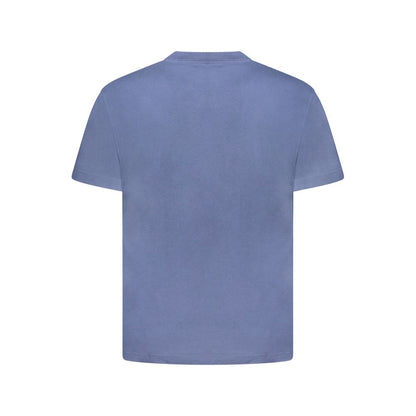 Vans – Blaues Herren-T-Shirt aus Baumwolle