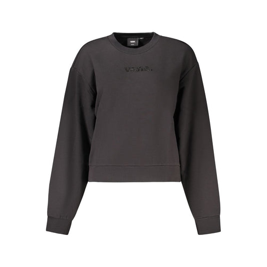 Vans – Schwarzer Baumwollpullover für Damen