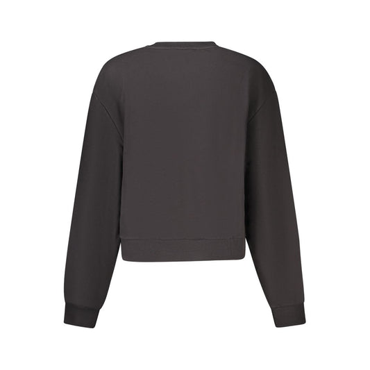 Vans – Schwarzer Baumwollpullover für Damen