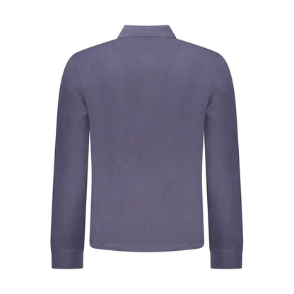 Napapijri Blaues Herren-Poloshirt aus Baumwolle