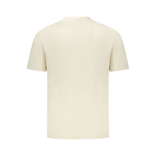 Napapijri Beige Baumwoll-T-Shirt für Herren