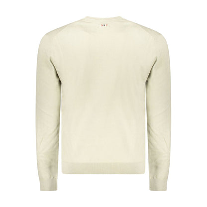 Napapijri Beige Herrenpullover aus Baumwolle