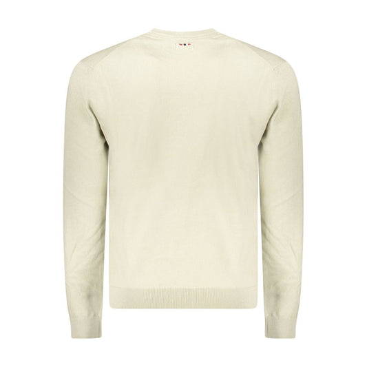 Napapijri Beige Herrenpullover aus Baumwolle