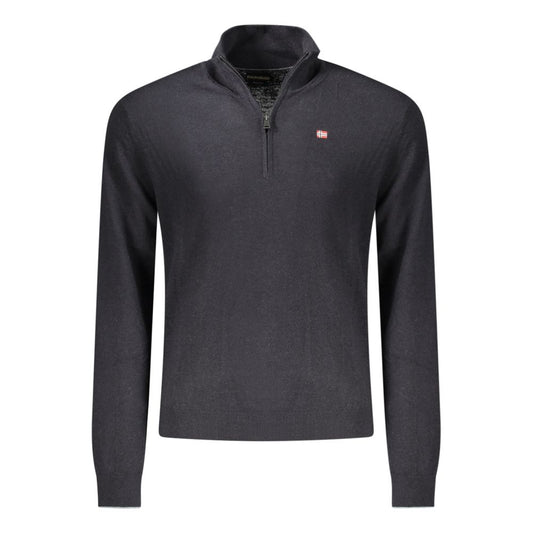 Napapijri Schwarzer Wollpullover für Herren