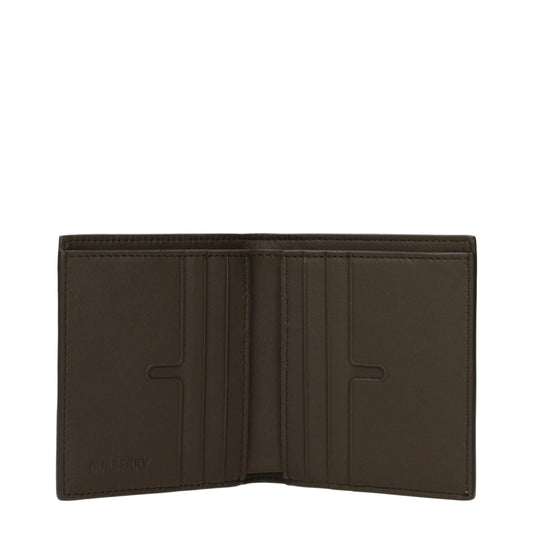 Burberry Beige Stoff Geldbörsen