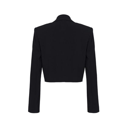PINKO Black Polyester Women Blazer