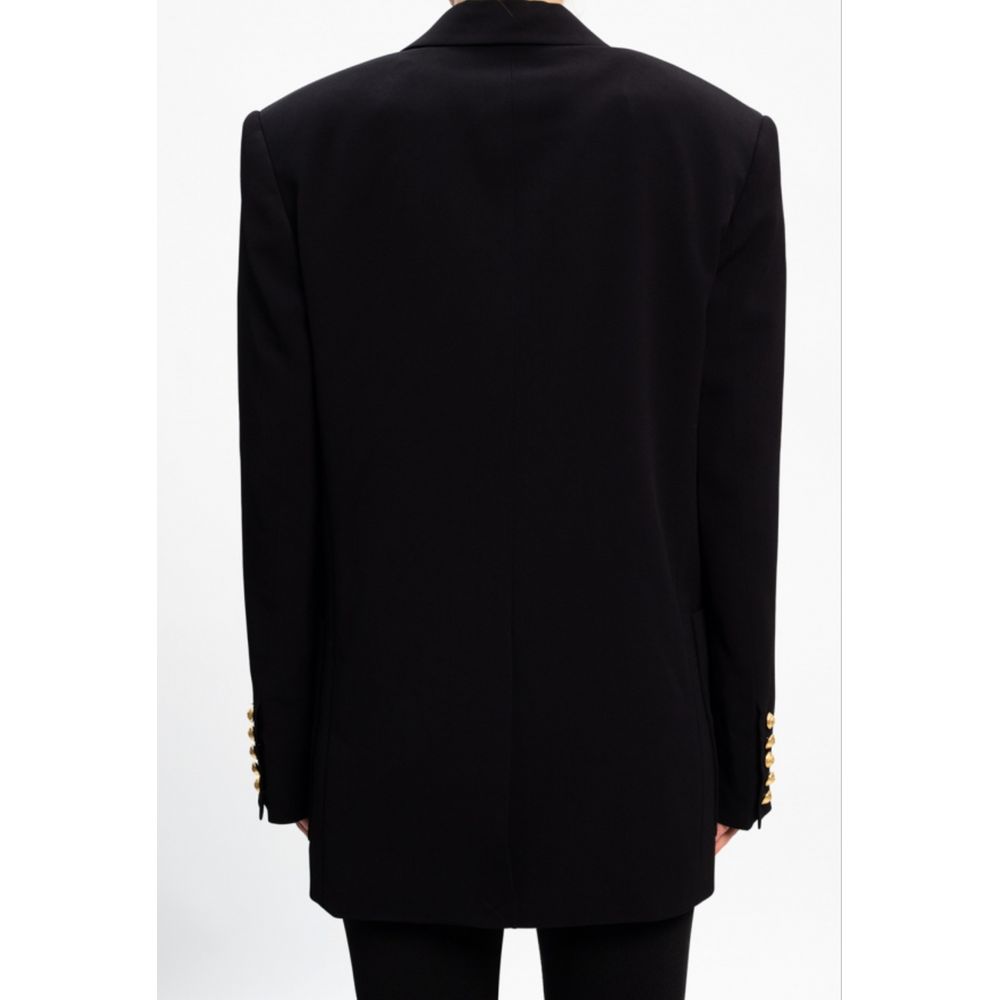 Balmain – Schwarzer Viskose-Blazer für Damen