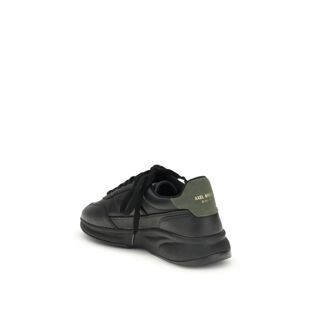 Axel Arigato Schwarze Leder-Sneaker im sportlichen Stil