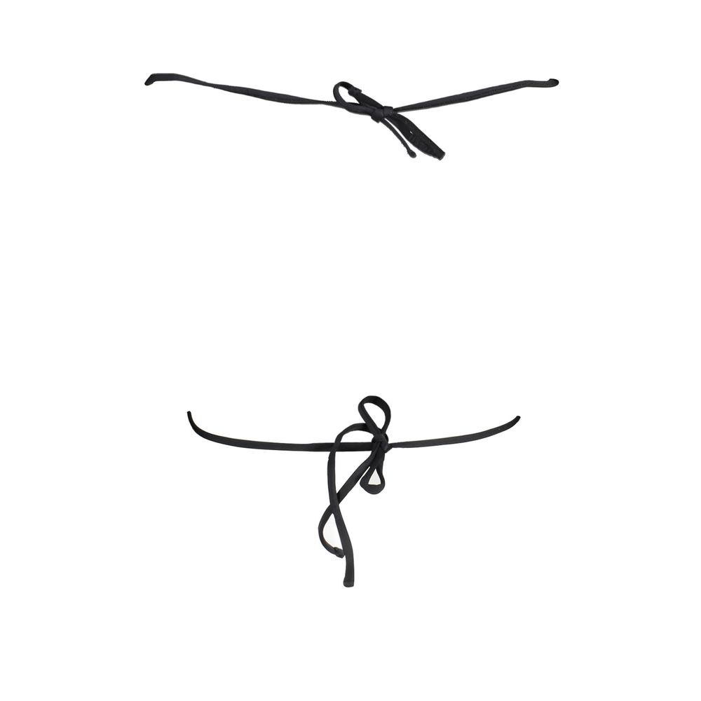 Karl Lagerfeld – Schwarze Bademode aus Elastan