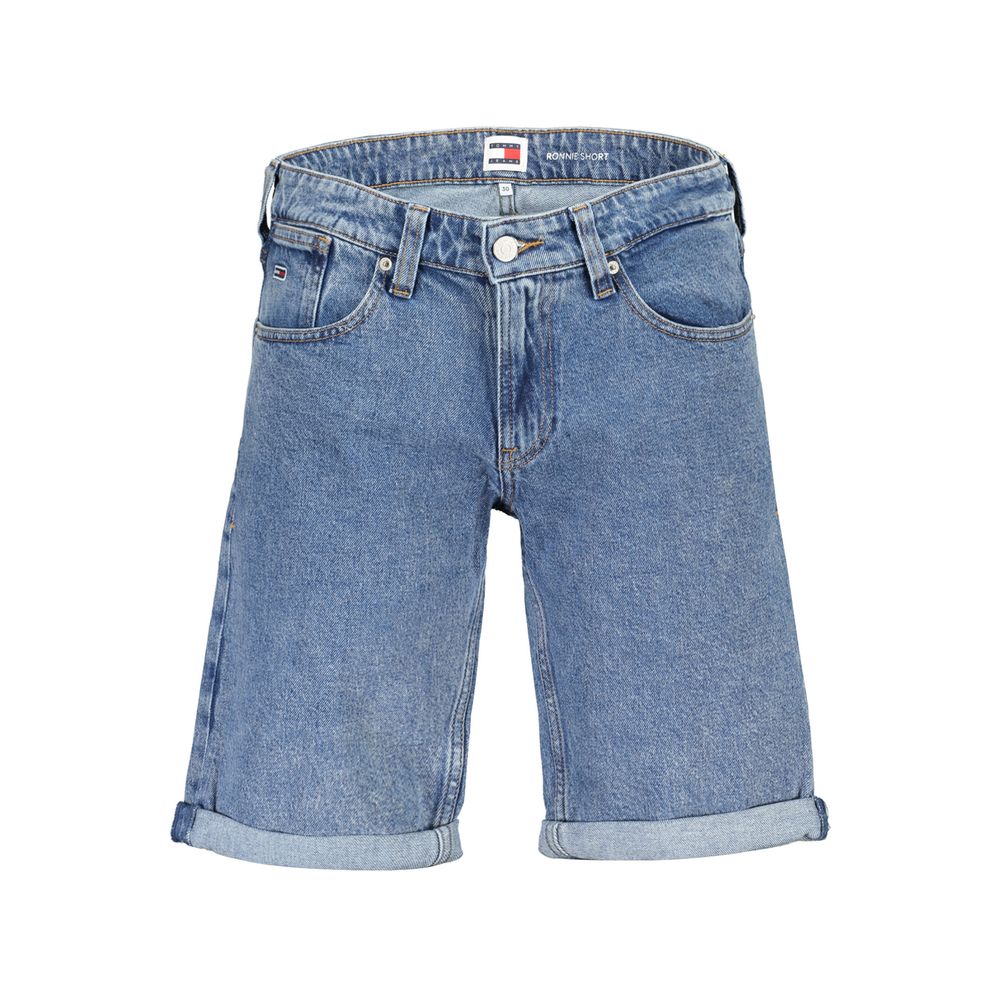 Tommy Hilfiger – Blaue Baumwollshorts