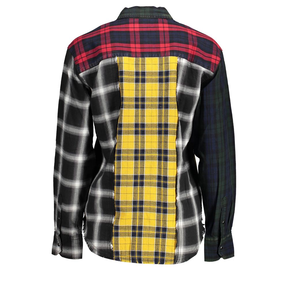 Desigual Schwarzes Baumwollhemd