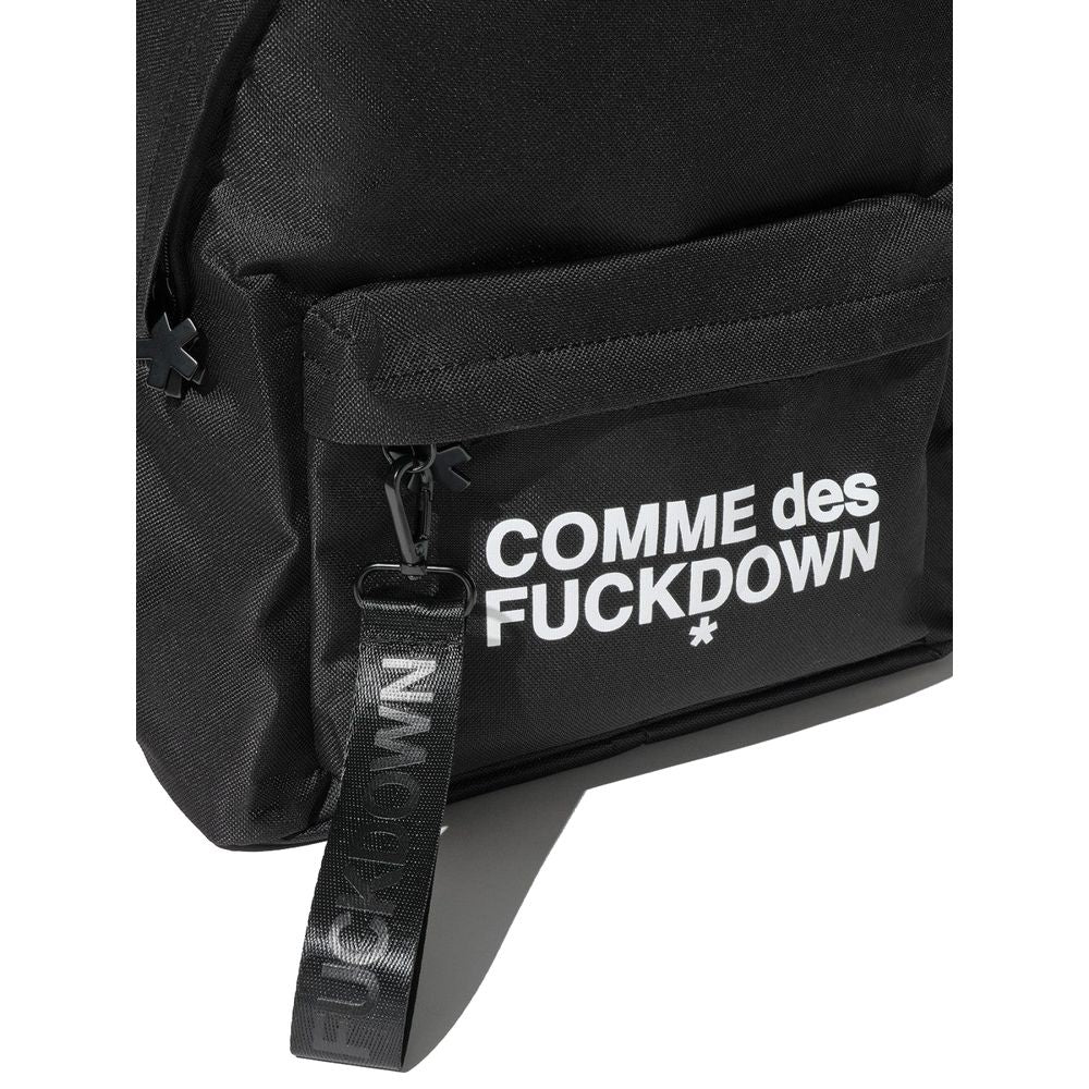 Comme Des Fuckdown – Schwarzer Polyester-Rucksack
