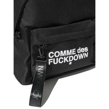 Comme Des Fuckdown – Schwarzer Polyester-Rucksack