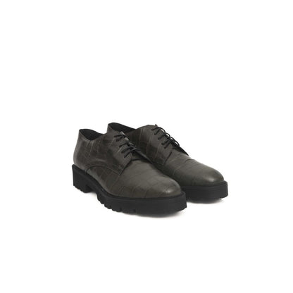 Cerruti 1881 Damen-Loafer aus grünem Leder