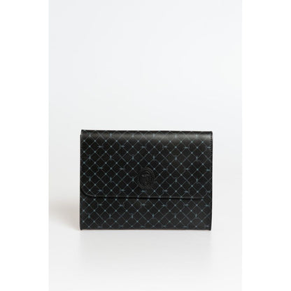 Trussardi Schwarze Polyester-Männer-Clutch