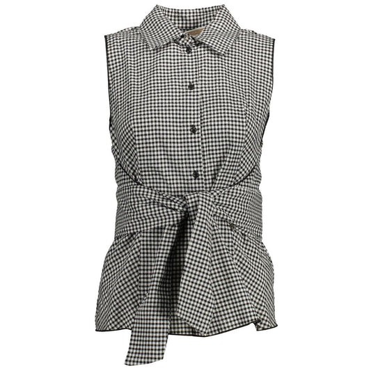 Schwarzes Baumwollhemd von Kocca