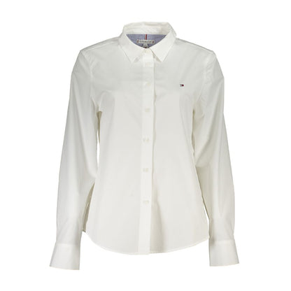Tommy Hilfiger – Weißes Baumwollhemd