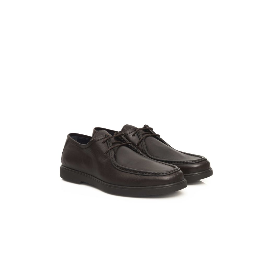 Cerruti 1881 Herren-Derby-Schuh aus braunem Rindsleder