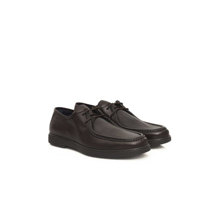 Cerruti 1881 Herren-Derby-Schuh aus braunem Rindsleder