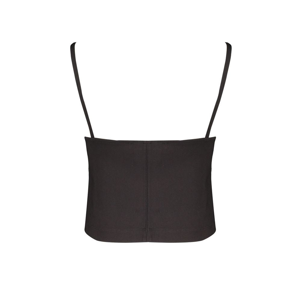 Calvin Klein – Schwarzes Elastanhemd