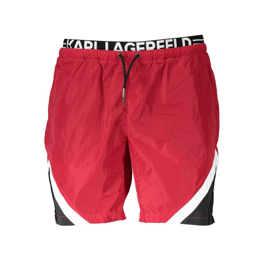 Karl Lagerfeld Rote Polyester-Bademode