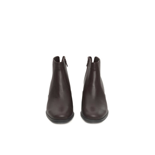 Cerruti 1881 Burgunder Rindsleder Damenstiefel