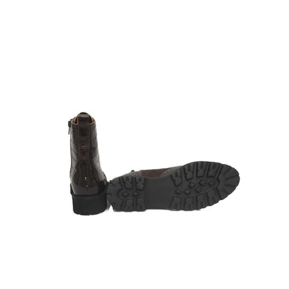 Cerruti 1881 Damenstiefel aus braunem Leder