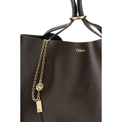 Chloé Schultertasche aus Kalbsleder Bos Taurus