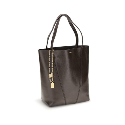 Chloé Brown Calf Leather Bos Taurus Shoulder Bag