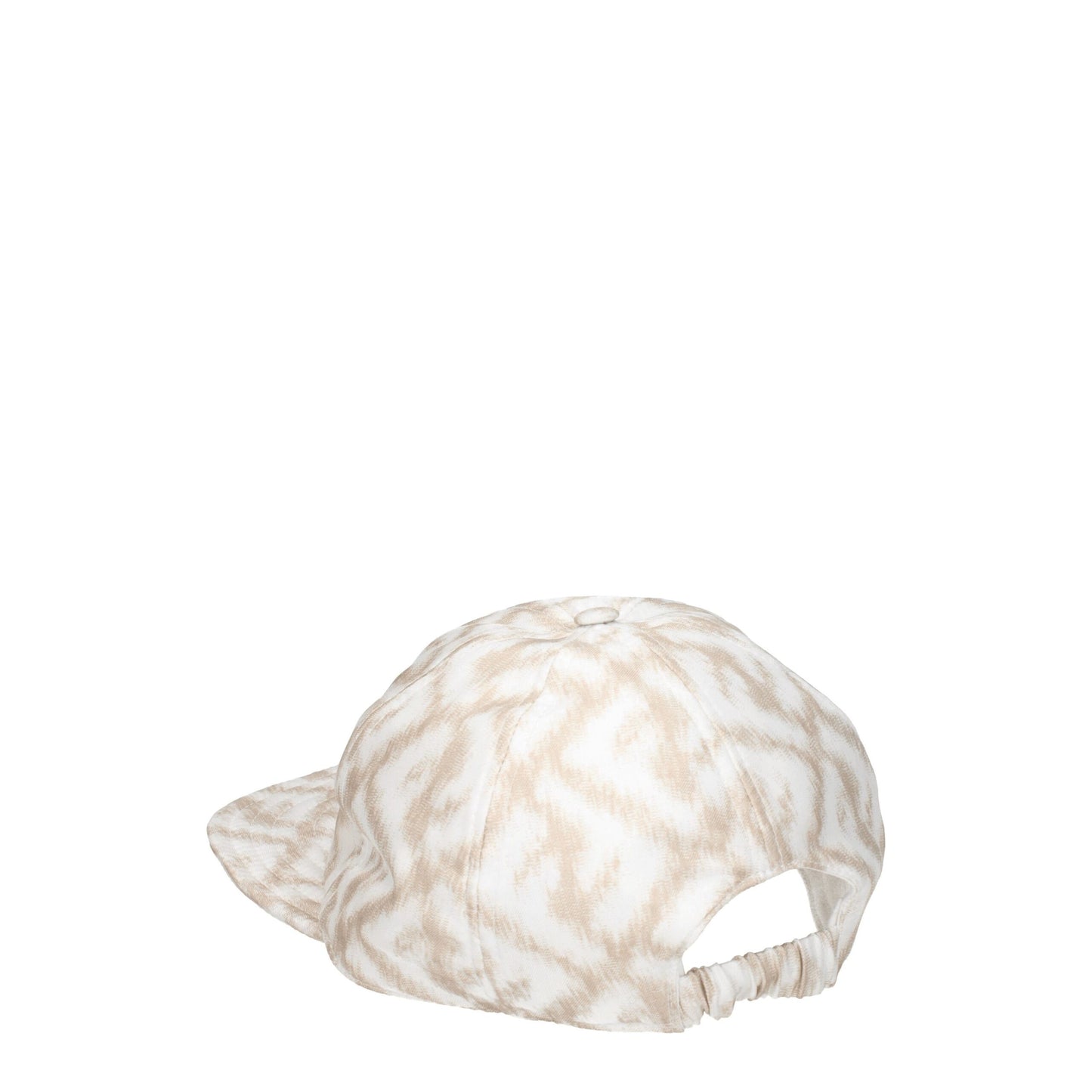 Fendi Beige Seidenkappe (Baseballkappe)