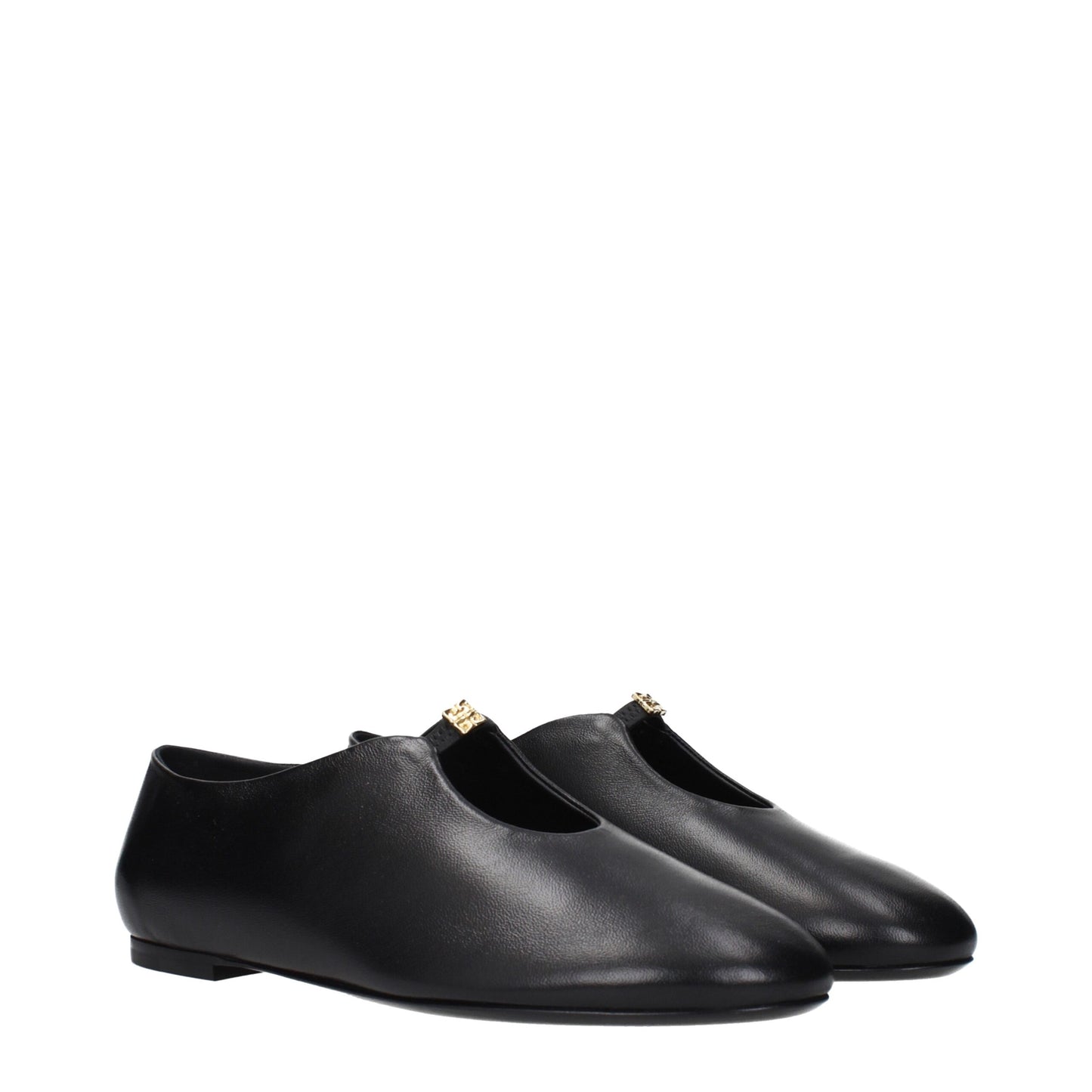 Givenchy – Schwarze Ballerinas aus Leder
