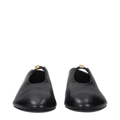 Givenchy – Schwarze Ballerinas aus Leder