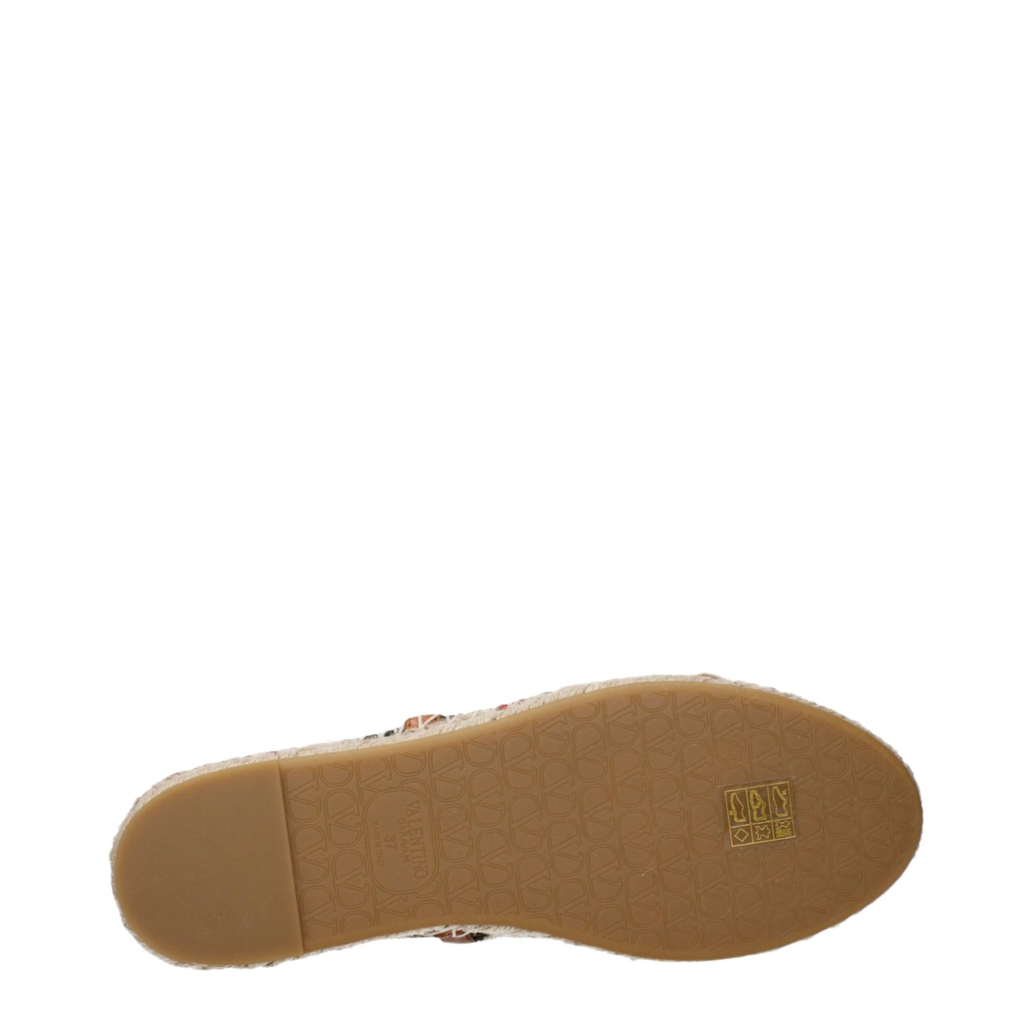 Valentino Garavani – Hausschuhe aus Bast in Beige