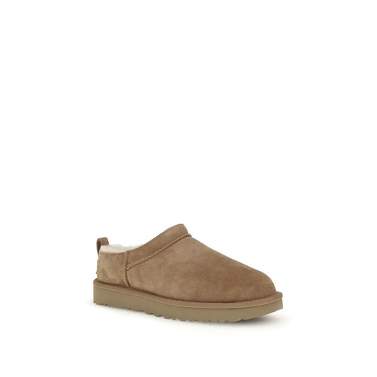 UGG Brown Leather Ankle Boots
