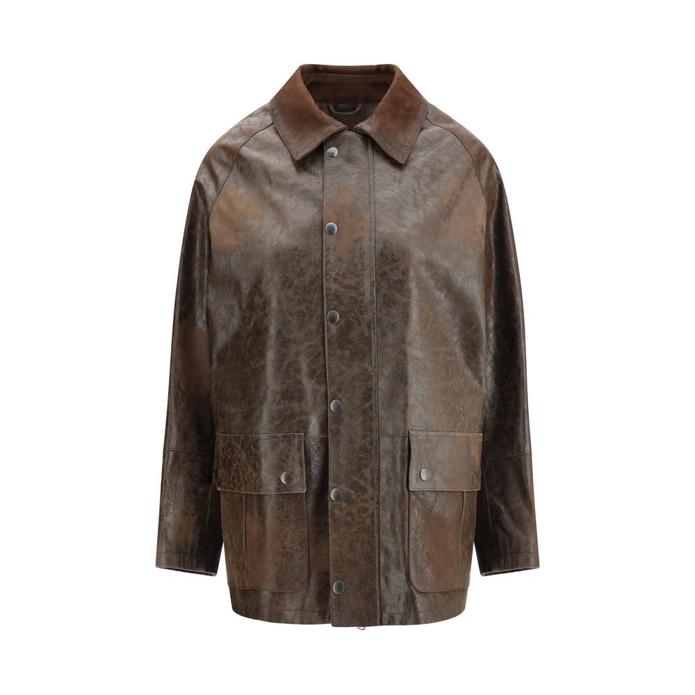 Valstar Lederjacke in Braun