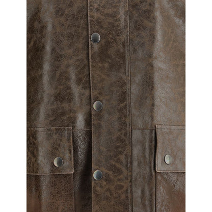 Valstar Lederjacke in Braun