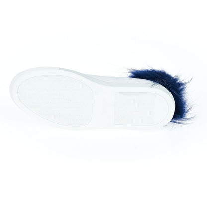 Mr&amp;Mrs Italy Damen Sneaker aus weißem Leder