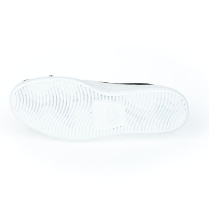 Mr&amp;Mrs Italy Damen Slipper aus schwarzem Rindsleder