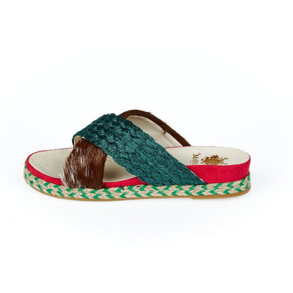 Mr&amp;Mrs Italy Mehrfarbige Dankalia Damen-Slipper