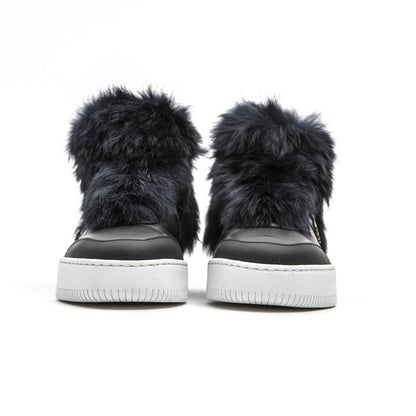 Mr&amp;Mrs Italy Damen Sneaker aus blauer Baumwolle