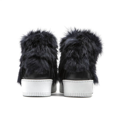 Mr&amp;Mrs Italy Damen Sneaker aus blauer Baumwolle