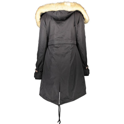 Blugirl Black Polyester Jackets & Coat